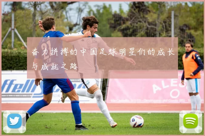 奋力拼搏的中国足球明星们的成长与成就之路